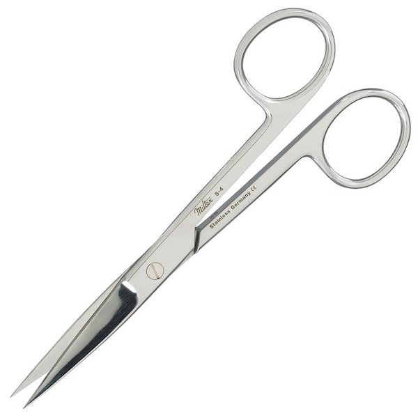 Operating Scissors, 5in, Straight with Sharp/Sharp Tip